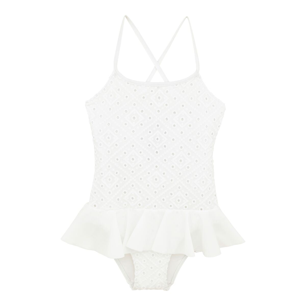 BLANC MAILLOT DE BAIN GRILLY FEMME