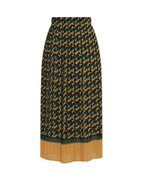 Jupe E.Franchi en jacquard - Noir