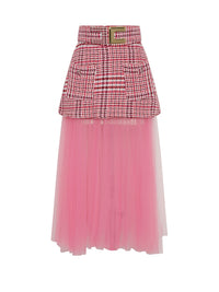 Jupe E.Franchi en tulle - Rose