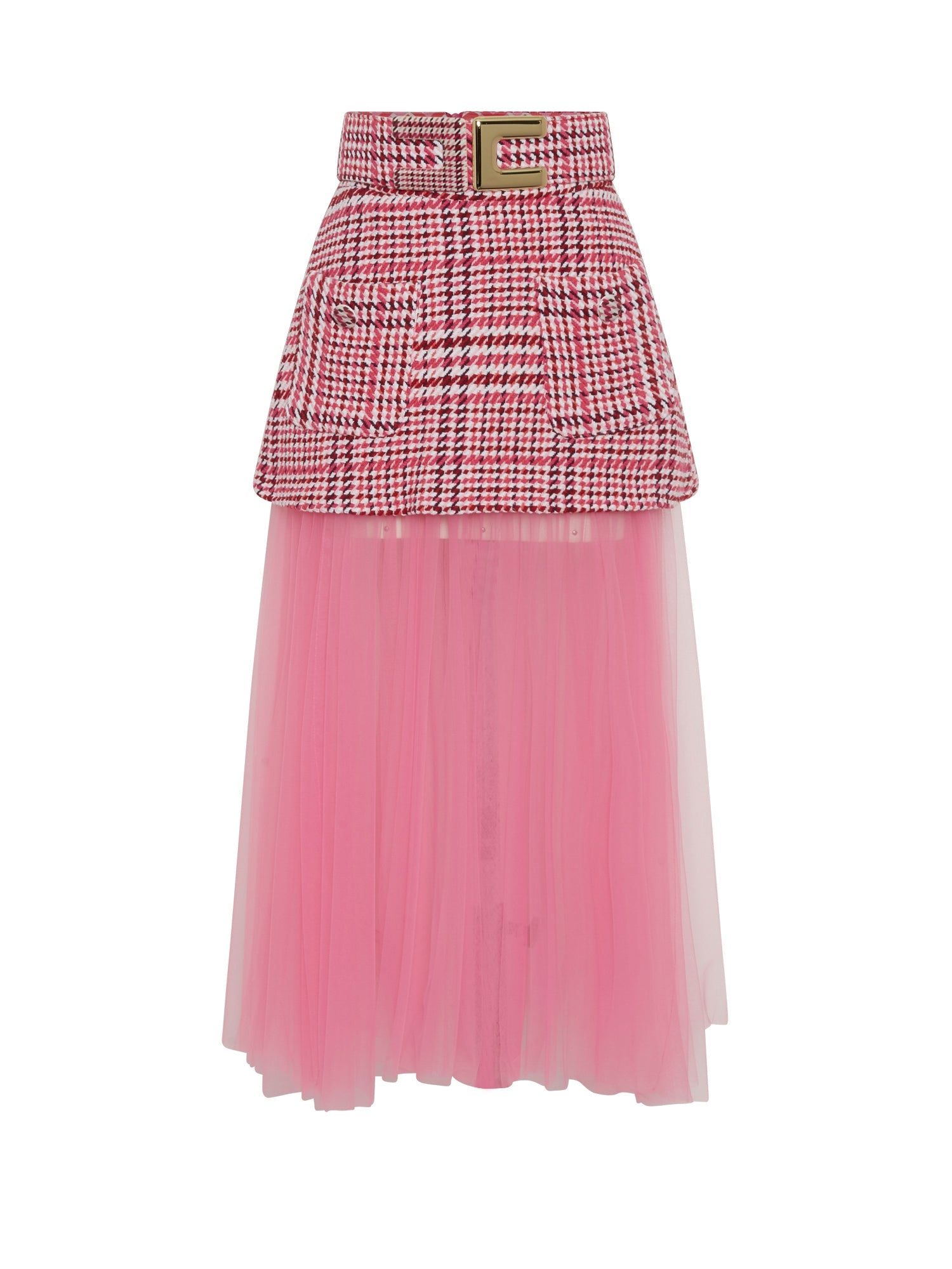 Jupe E.Franchi en tulle - Rose