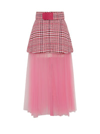 Jupe E.Franchi en tulle - Rose
