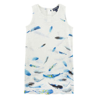 BLANC ROBE GOELETTE FEMME