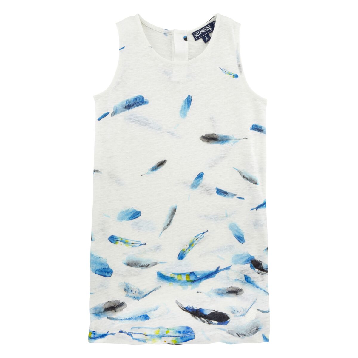 BLANC ROBE GOELETTE FEMME
