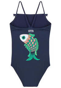 BLEU MARINE MAILLOT DE BAIN GOM FEMME