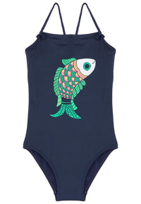 BLEU MARINE MAILLOT DE BAIN GOM FEMME