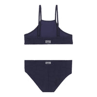 BLEU NUIT MAILLOT DE BAIN GOMETTE FEMME