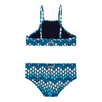 BLEU MARINE MAILLOT DE BAIN GOMETTE FEMME
