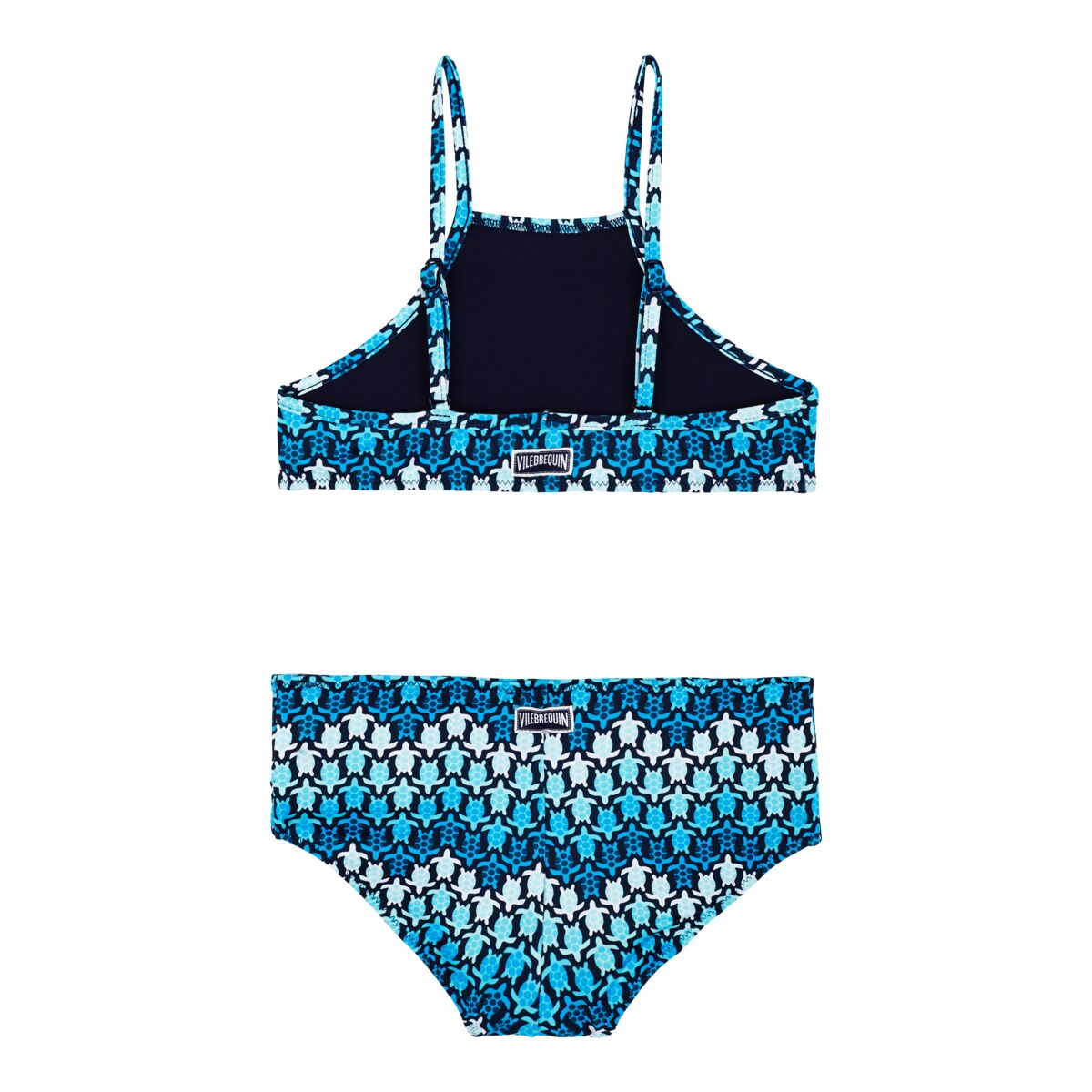 BLEU MARINE MAILLOT DE BAIN GOMETTE FEMME