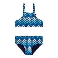 BLEU MARINE MAILLOT DE BAIN GOMETTE FEMME