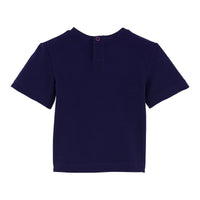 BLEU MARINE TEE SHIRT GUETTY FEMME