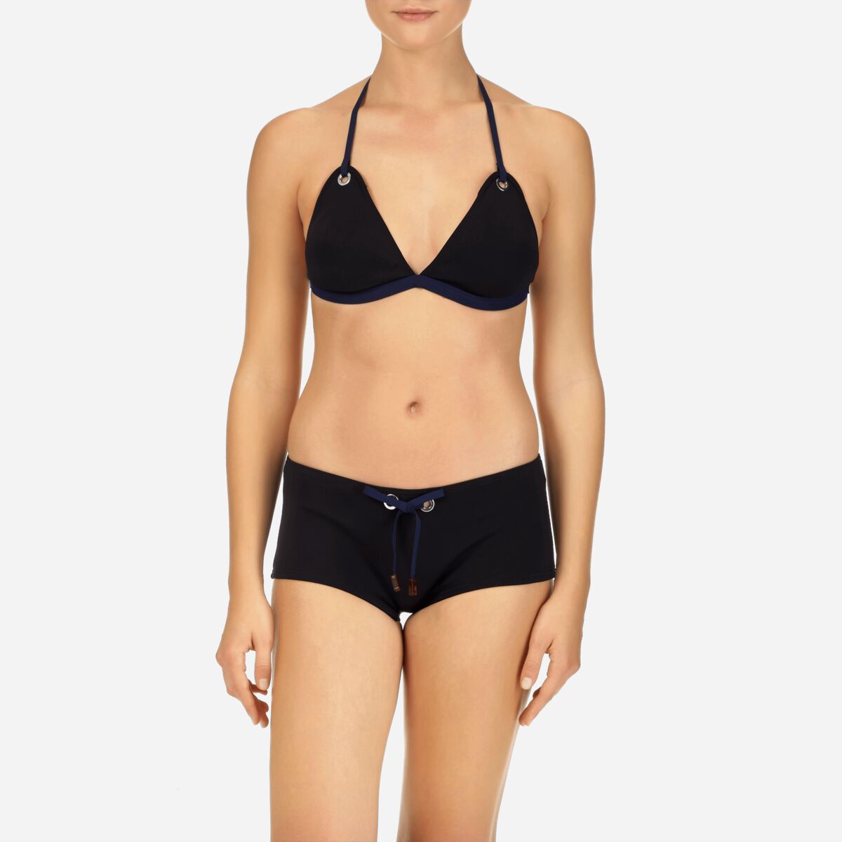 NOIR MAILLOT DE BAIN FELINE FEMME