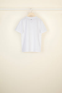 T-shirt Syntony en coton bio - Blanc Syntony