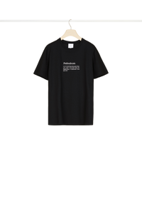 T-shirt Palindrom en coton bio
 - Noir Palindrom