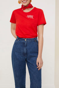 T-shirt Bosc en coton bio - Rouge