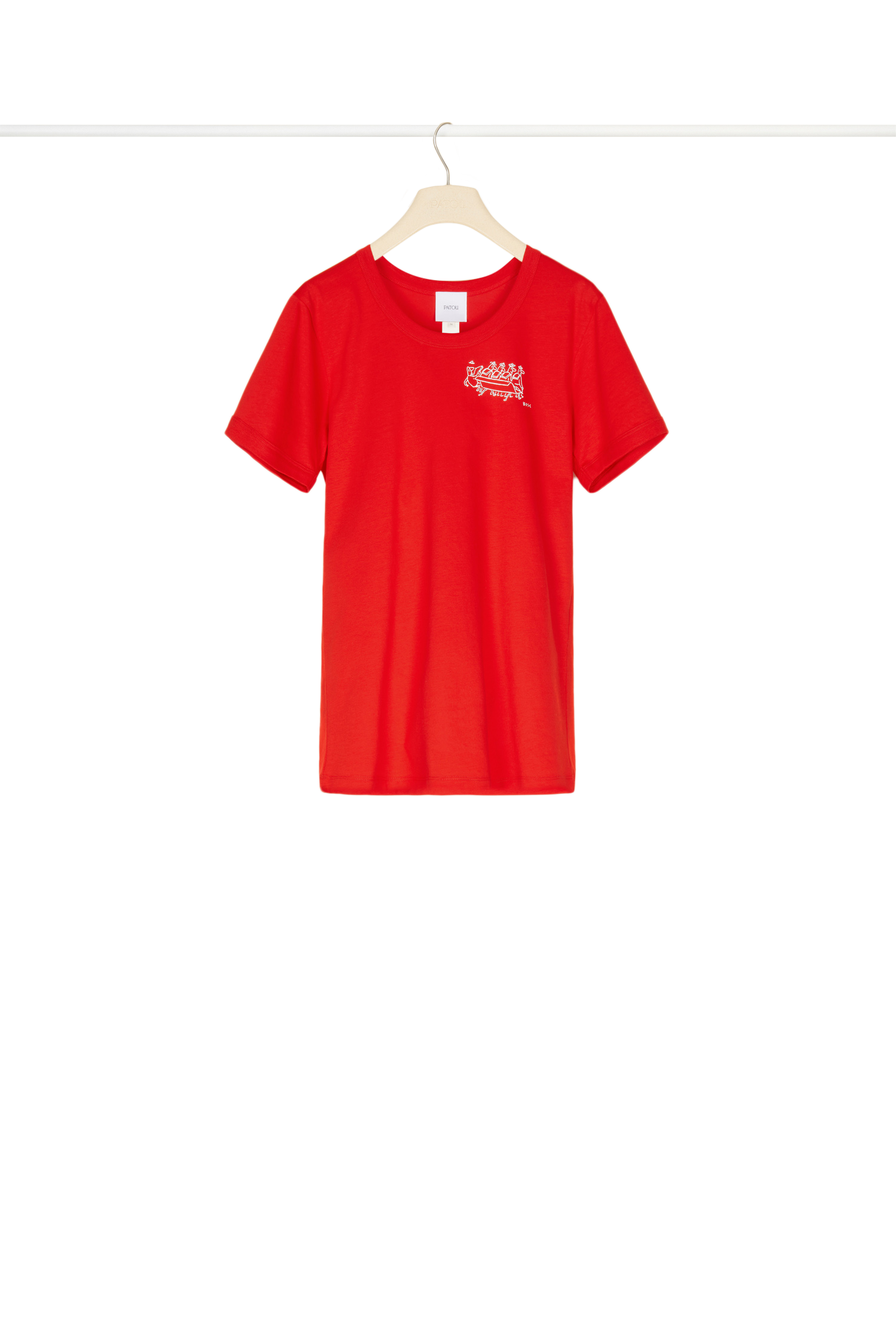 T-shirt Bosc en coton bio - Rouge