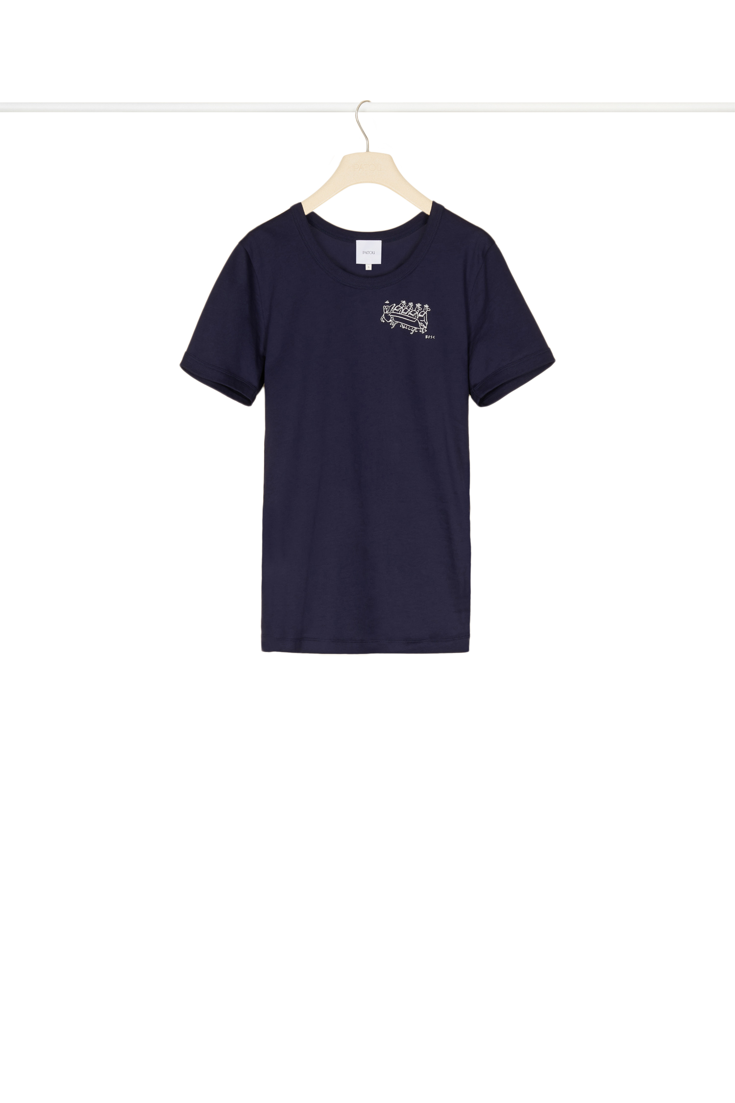 T-shirt Bosc en coton bio - Encre
