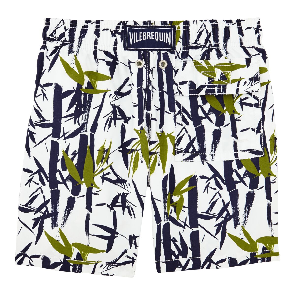 BLANC MAILLOT DE BAIN JIM HOMME