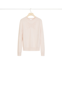 Pull fin en laine et cachemire - Beige Doré