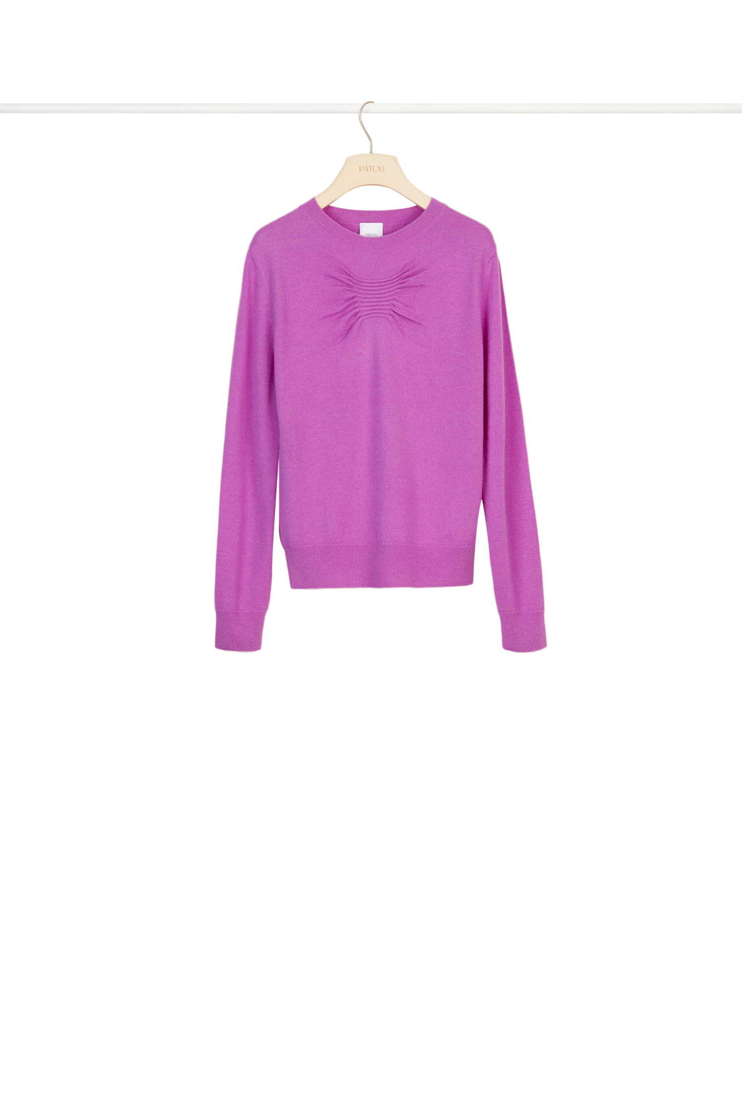 Pull fin en laine et cachemire
 - Mûre