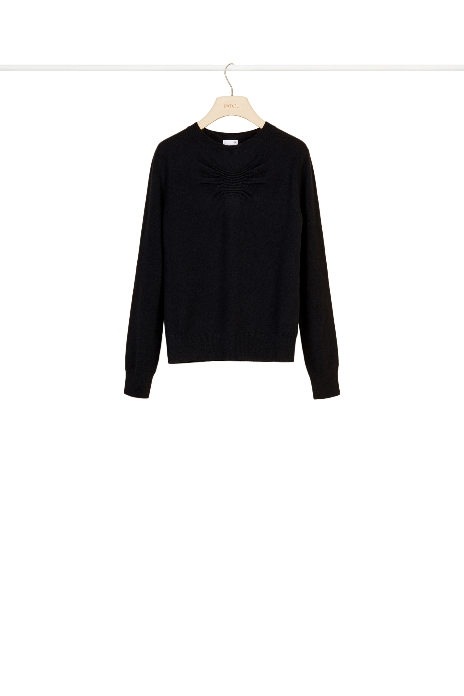 Pull fin en laine et cachemire - Noir