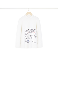 Pull Bosc en laine - Crème