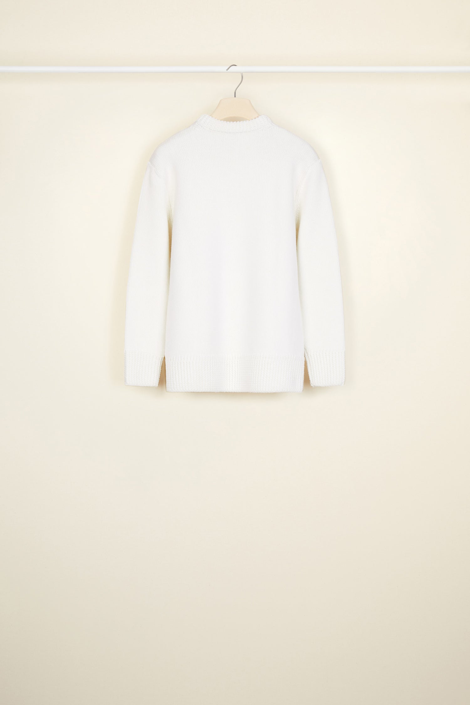 Pull Bosc en laine - Crème