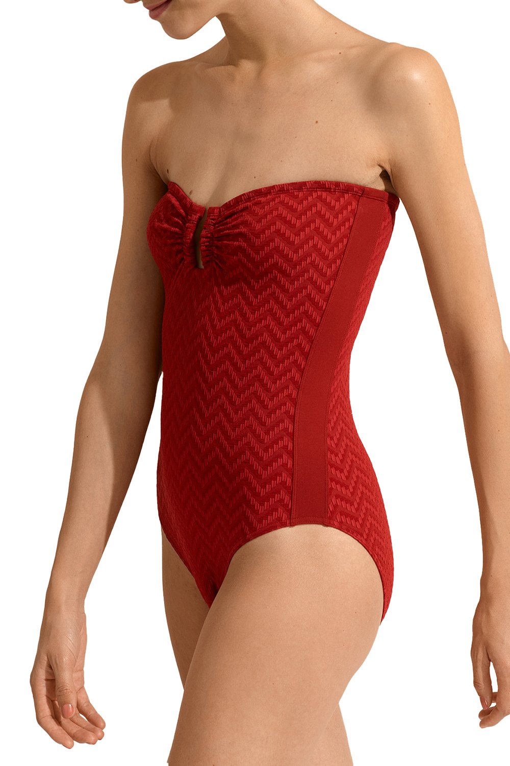 Maillot une pièce bustier Sur-Mesure - Ginger