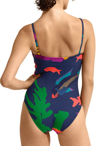 Maillot une pièce nageur Acquatic - Pool Multico