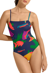 Maillot une pièce nageur Acquatic - Pool Multico