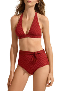 Bas de maillot taille haute Pochette - Ginger