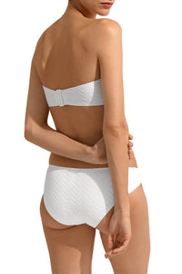 Haut de maillot bandeau Duffle - Blanc