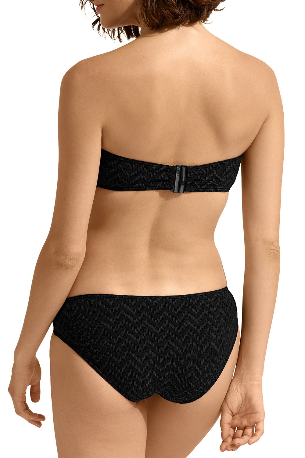 Haut de maillot bandeau Duffle - Noir