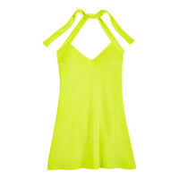 CHARTREUSE ROBE LOBEE FEMME