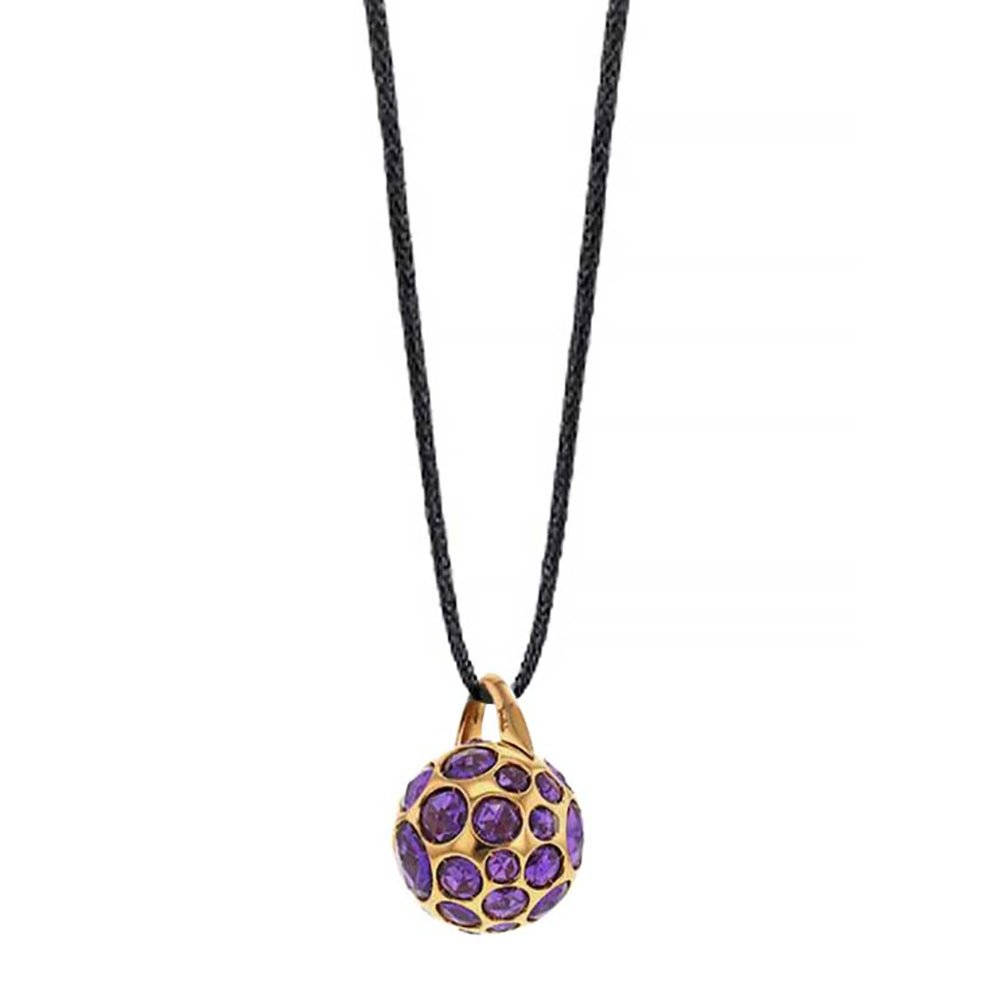 Pendentif Harem en Or Rose 18K & Améthyste