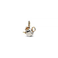 Pendentif Five O'Clo en Argent & Or Rose 18K