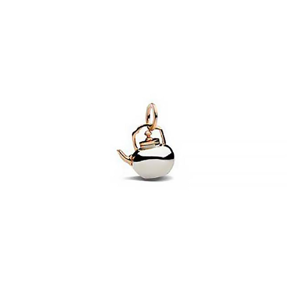 Pendentif Five O'Clo en Argent & Or Rose 18K