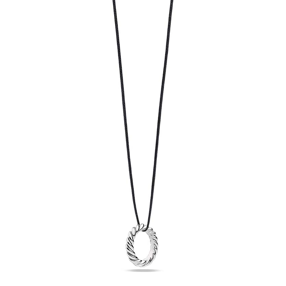 Pendentif Milano en Or Blanc 18K