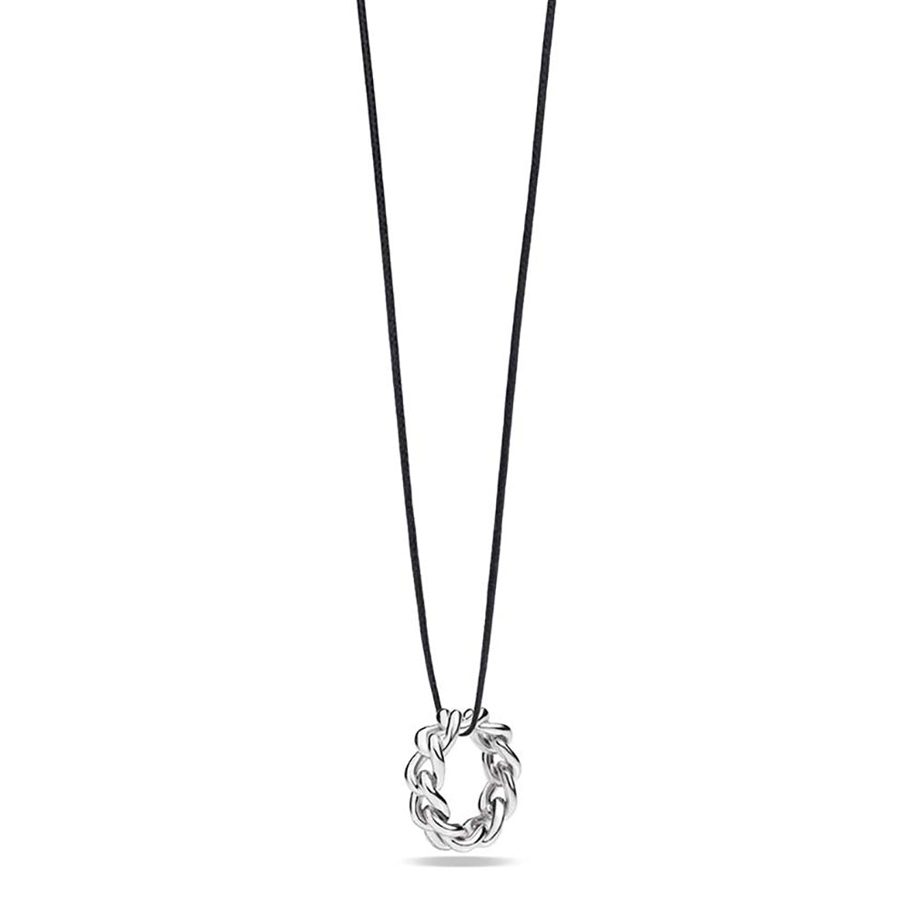 Pendentif Milano en Or Blanc 18K