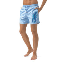 BLEU CIEL MAILLOT DE BAIN MOTU HOMME