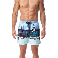 BLEU GIVRE MAILLOT DE BAIN MOOPEA HOMME