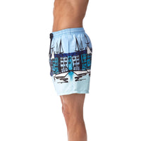 BLEU GIVRE MAILLOT DE BAIN MOOPEA HOMME