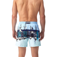 BLEU GIVRE MAILLOT DE BAIN MOOPEA HOMME