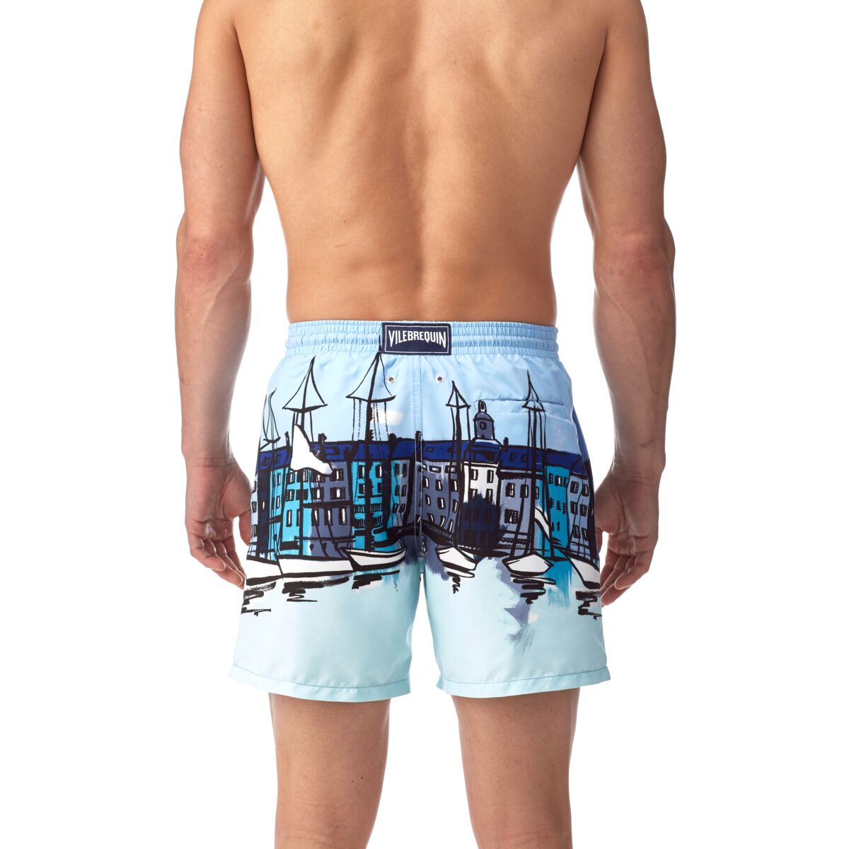 BLEU GIVRE MAILLOT DE BAIN MOOPEA HOMME