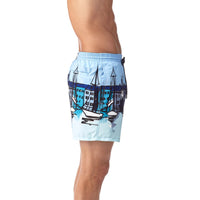 BLEU GIVRE MAILLOT DE BAIN MOOPEA HOMME