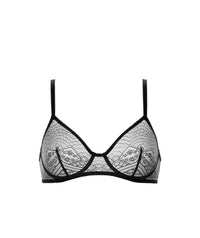 Soutien gorge emboîtant Guipure - Noir