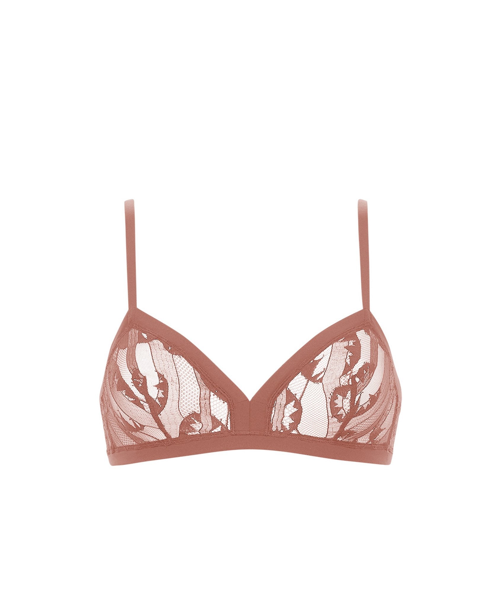 Soutien-gorge triangle Brigitte - Auburn
