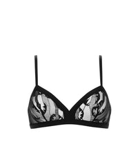 Soutien-gorge triangle Brigitte - Noir