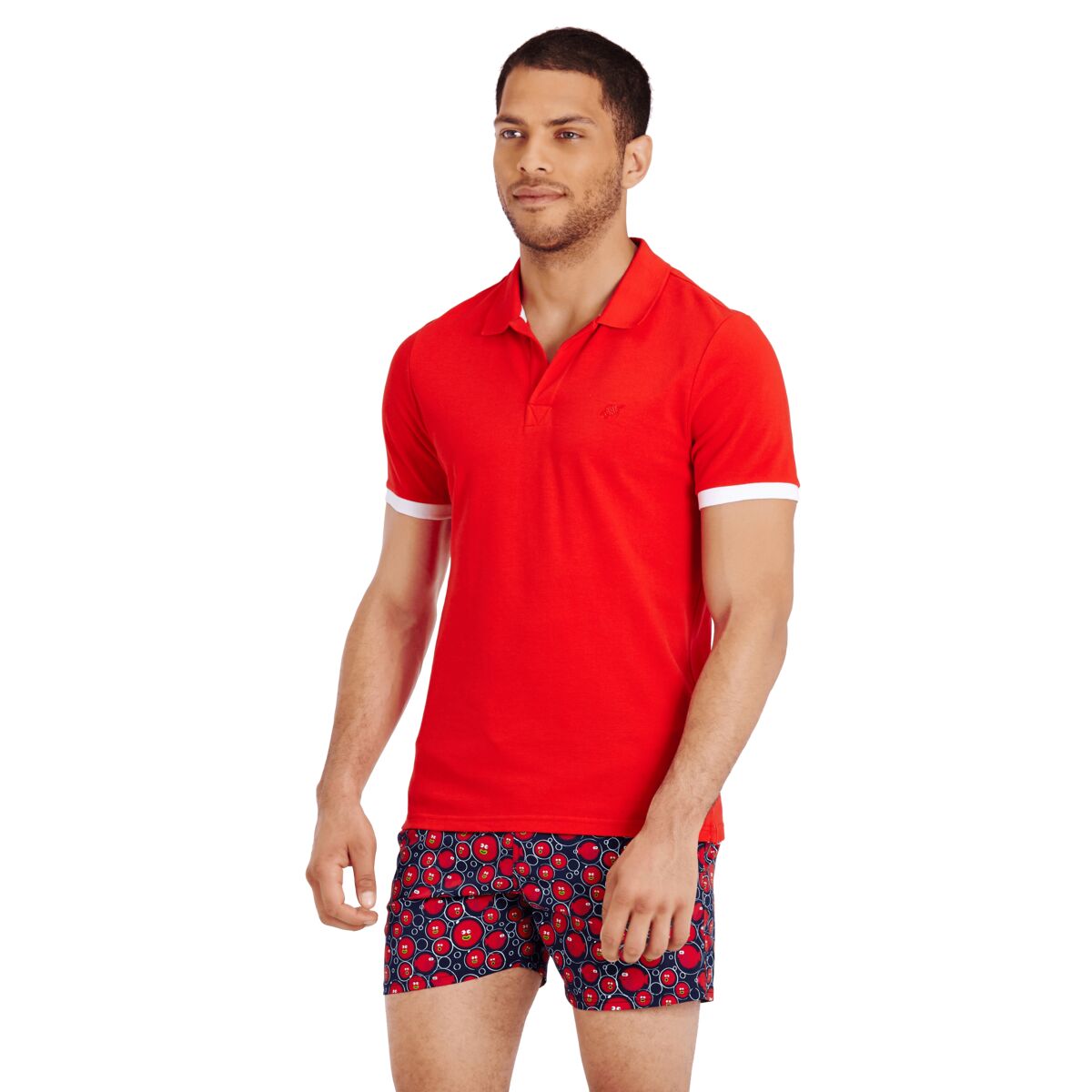 ROUGE MEDICIS POLO PALATIN HOMME