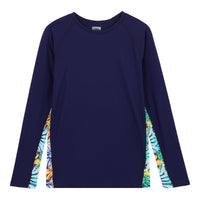 BLEU NUIT RASHGUARD ROLLER HOMME