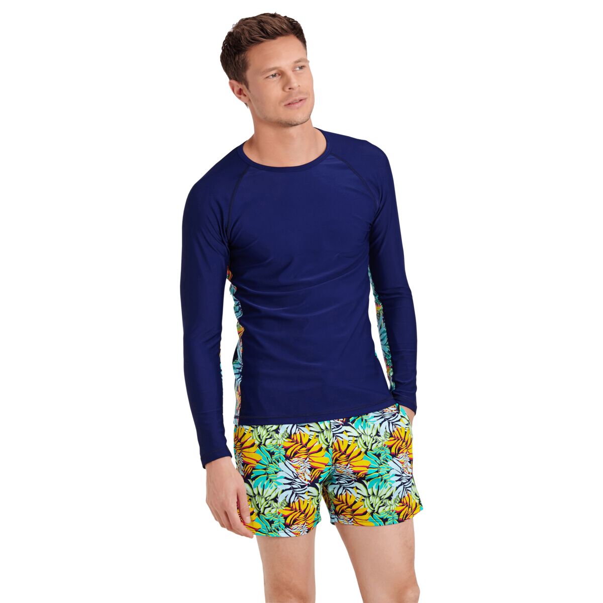 BLEU NUIT RASHGUARD ROLLER HOMME